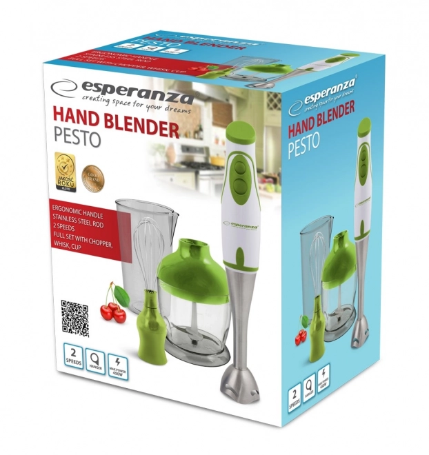 Handmixer Pesto groen