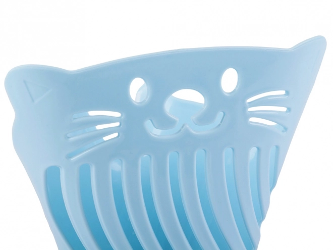 Schep voor kattengrit met ergonomisch handvat