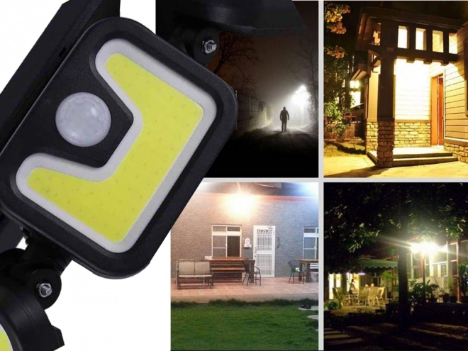 Zonne straatlamp met bewegingssensor en afstandsbediening