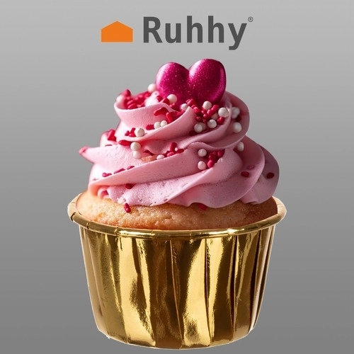 Muffinvormpjes - set 50 stuks. Ruhhy 24376