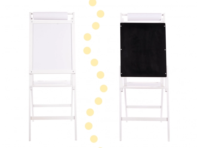 Magnetisch houten schoolbord wit groot XXL
