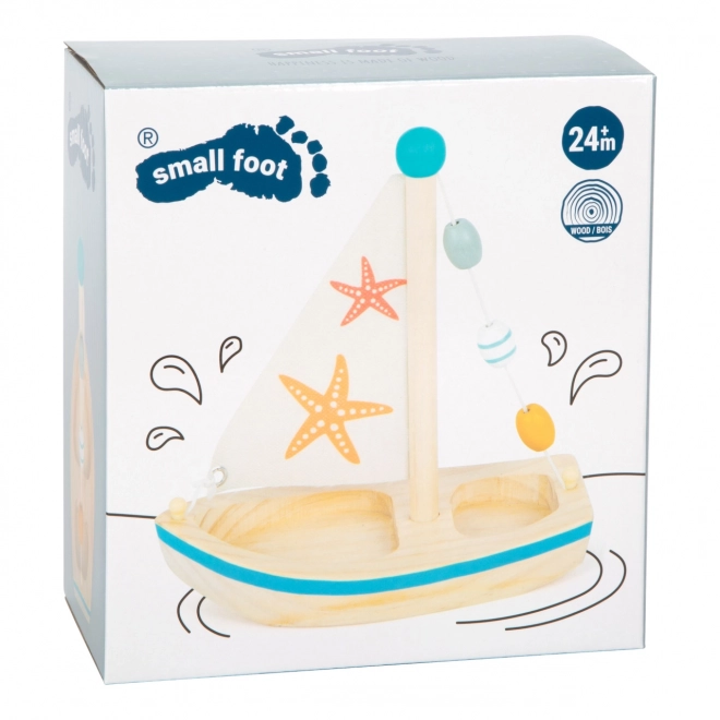 Small Foot Water speelgoed zeilboot zeester