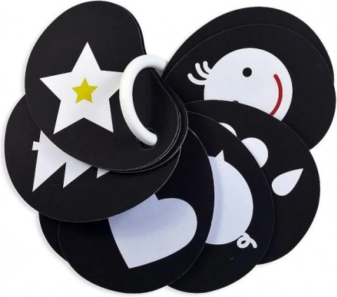 Contrasten voor baby’s herkenning voor de kleintjes 10 stuks