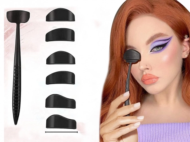 Set siliconen sjablonen voor eyeliner