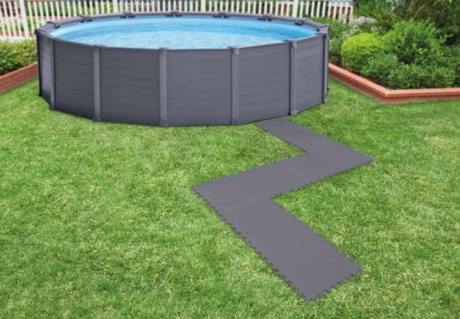Schuimmatten voor onder zwembad INTEX 8 stks 50x50 cm