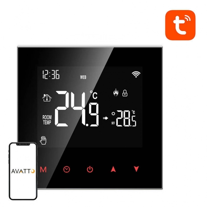 Slimme thermostaat Avatto WT100 WiFi voor ketels