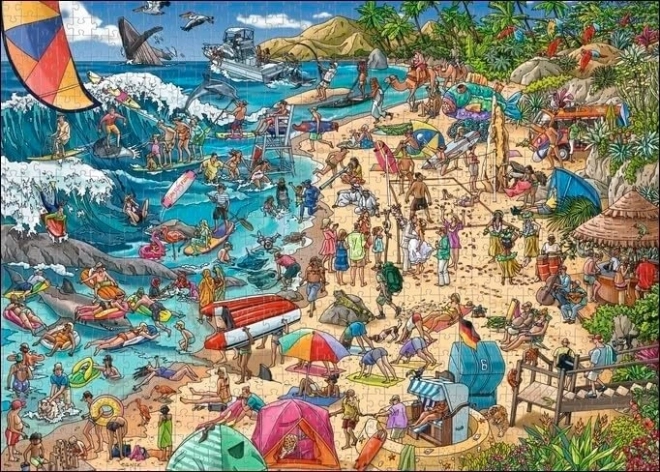 Puzzel Zeekust 1000 stukjes