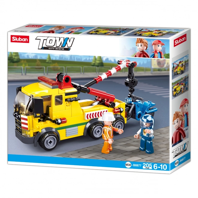 Sluban Stad M38-B0877 Sleepwagen met motor