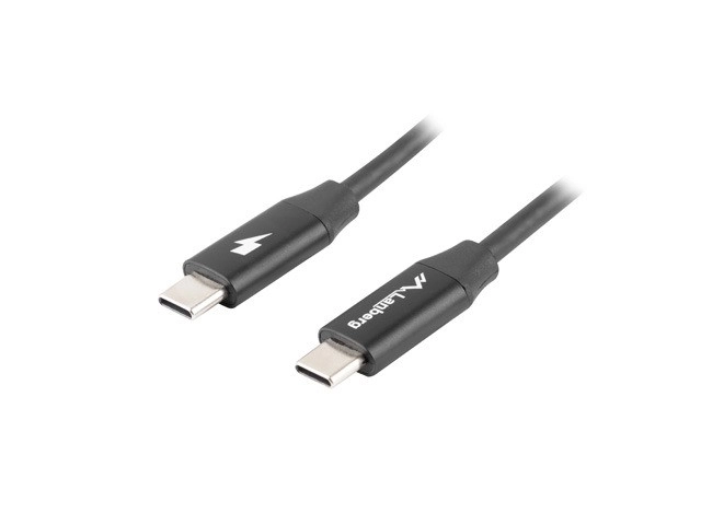 USB-C 2.0-kabel, 1.8m, zwart