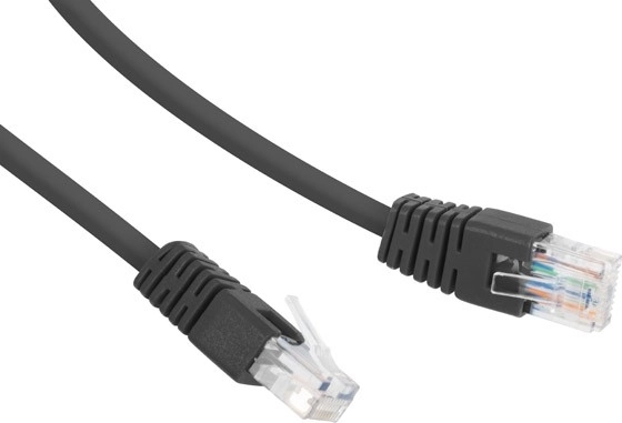 Patchkabel categorie 6 UTP 0,5 m zwart