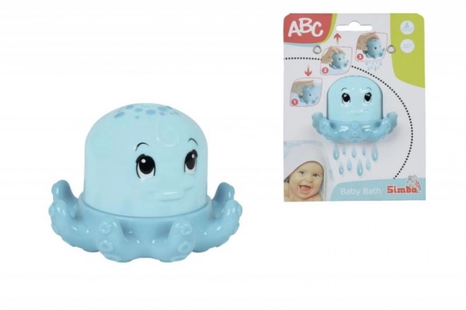 Octopus voor in bad