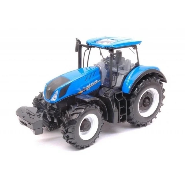 Boerderij Tractor New Holland met paardentrailer