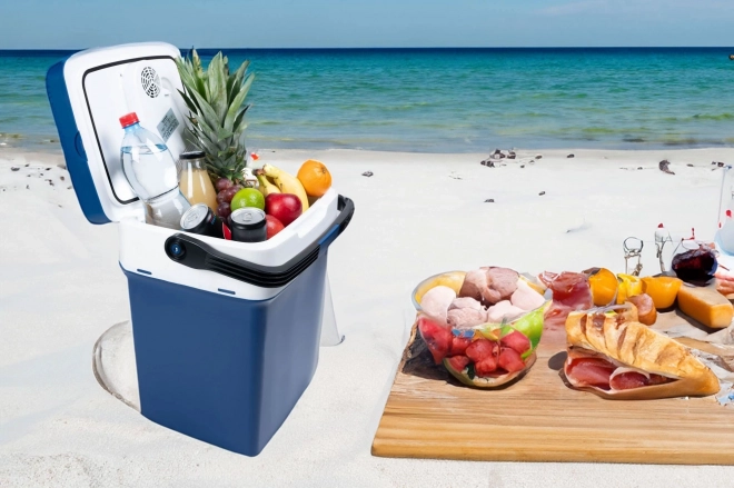 Draagbare autokoelbox met verwarmingsfunctie, 29L