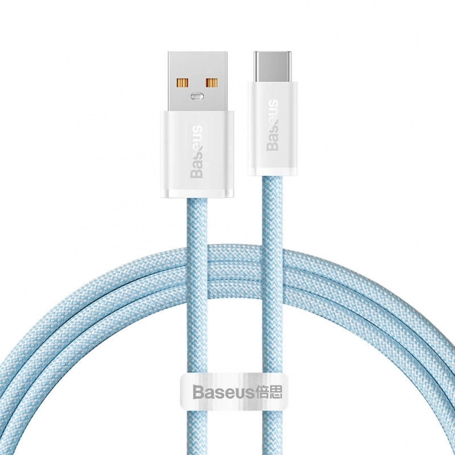 USB naar USB-C kabel Baseus Dynamic, 100 W, 1 m, blauw