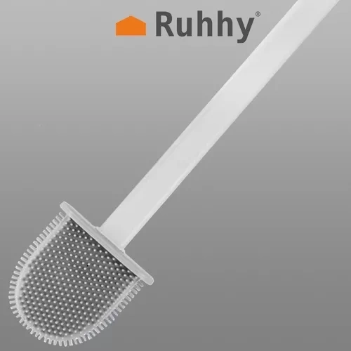 Siliconen toiletborstel voor badkamer