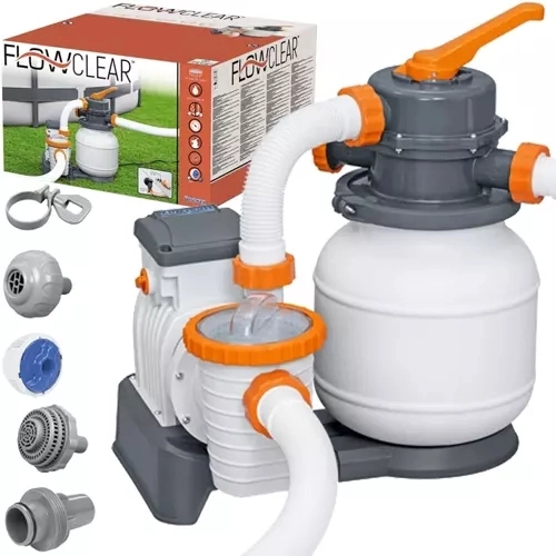Bestway zandfilterpomp voor zwembadwaterfiltering