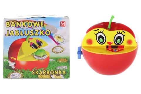 Spaarpot in de vorm van een appel