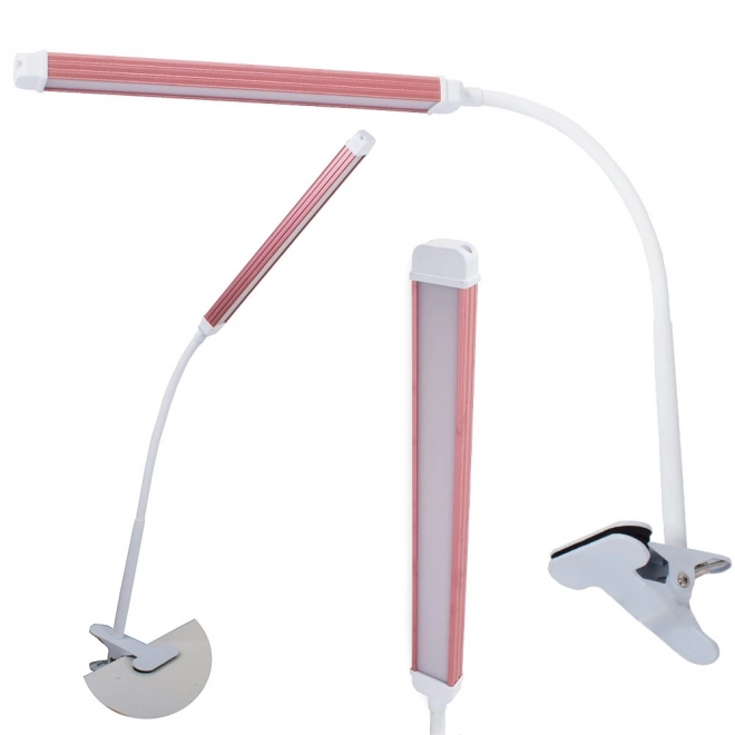 Tafellamp met USB-klem voor cosmetica