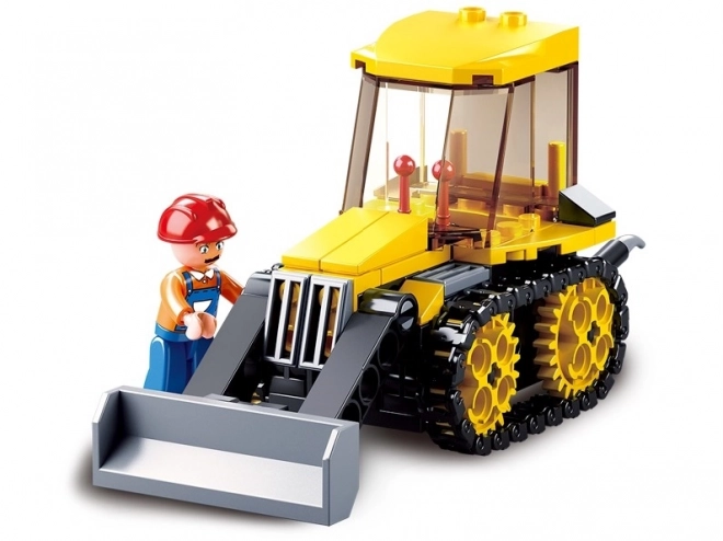 Sluban Stad Bouwers Kleine Bulldozer
