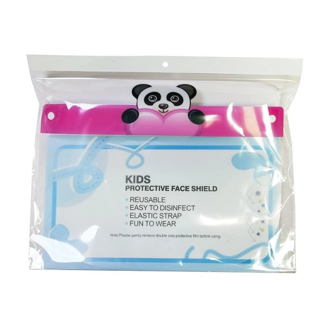 Kinder gezicht schild - panda