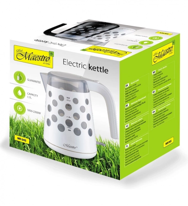 Waterkoker 1,7l 2200W "DROPS" MR-045-ZWART