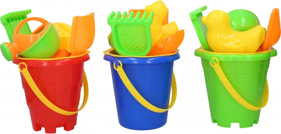 Kleurenset voor de zandbak 7 stuks