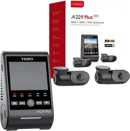 VIOFO A229 Plus dashcam met 2K-opname
