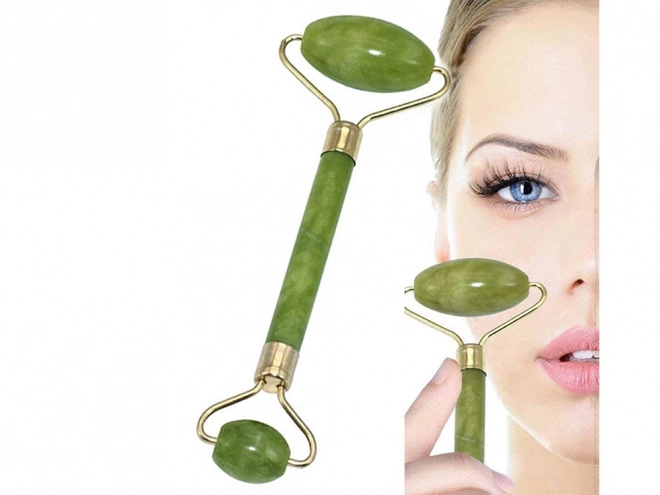 Jade massage roller