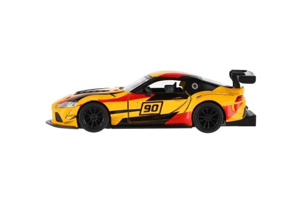 Auto Kinsmart Toyota GR Supra Racing metaal 13 cm