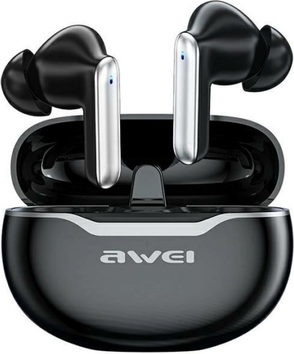 AWEI T50 TWS draadloze oordopjes Bluetooth 5.3 – zwart