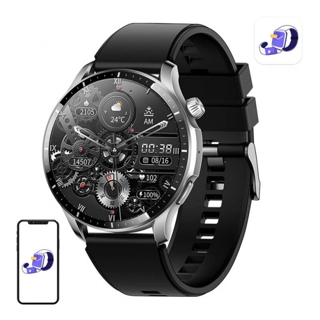 Blitzwolf slimme horloge zilver