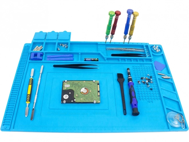 Siliconen service mat voor solderen 45x30 cm