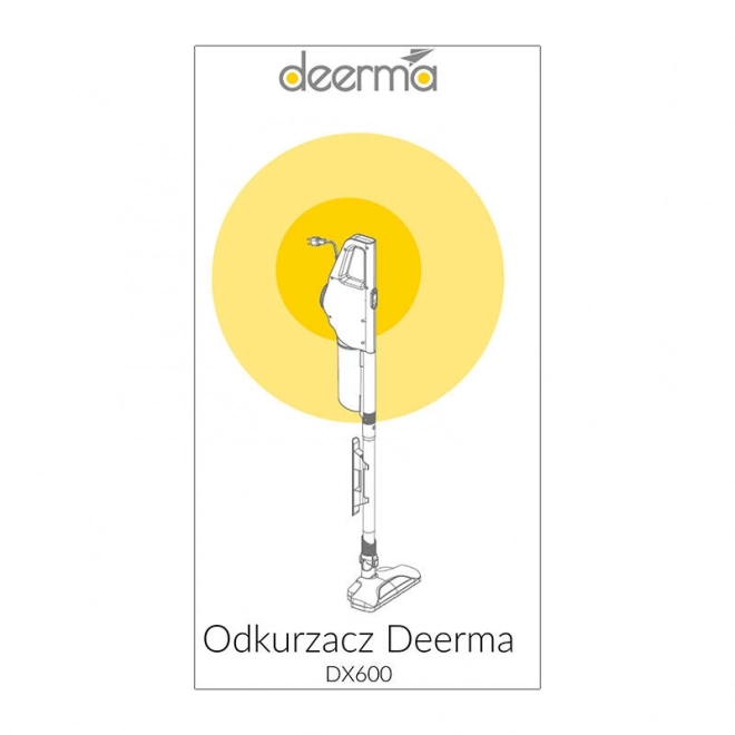 Stofzuiger Deerma DX600 (zwart)