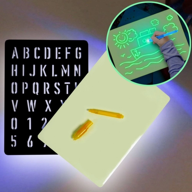 Tekentablet met licht A5