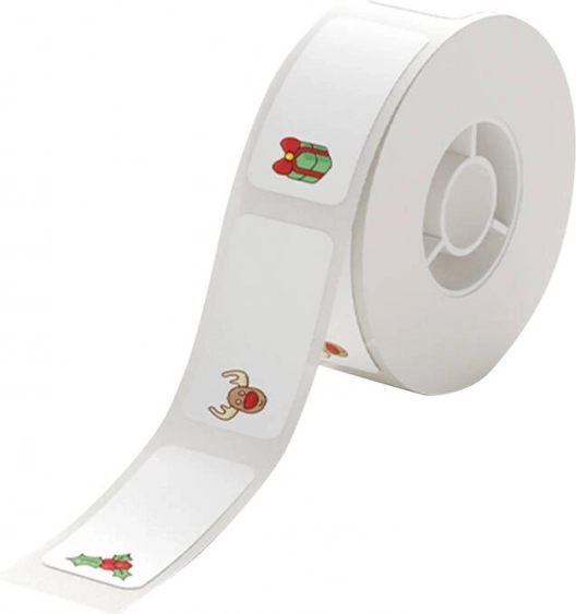 Thermische etiketten Niimbot 12 × 30 mm, 210 stuks – Kerstmis