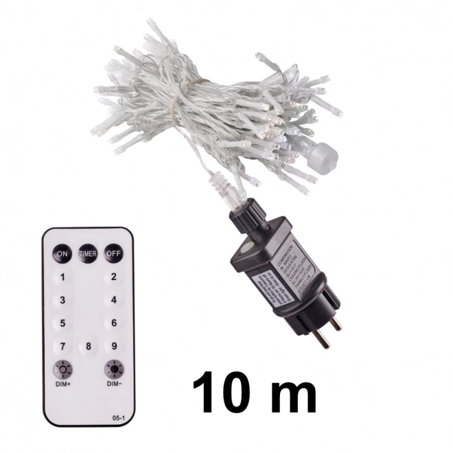 Kerst LED-slinger met afstandsbediening 10m