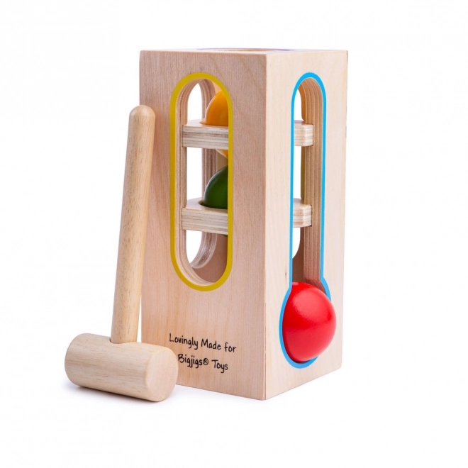 Bigjigs Baby Stapeltoren Hamerspel