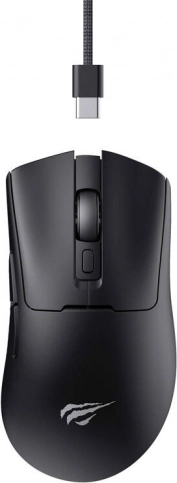 Bedrade gamingmuis Havit MS966 RGB zwart