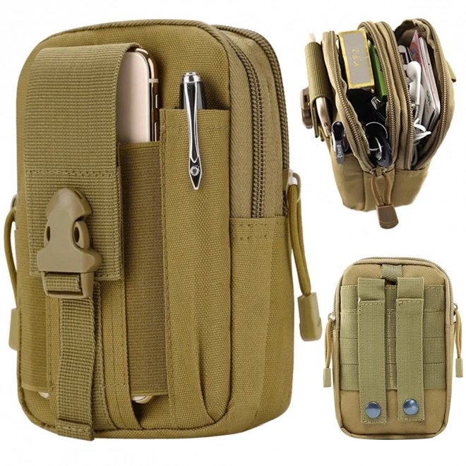 Tactische heuptas - beige
