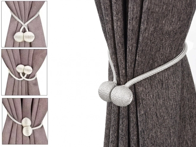 Decoratieve magnetische clips voor gordijnen