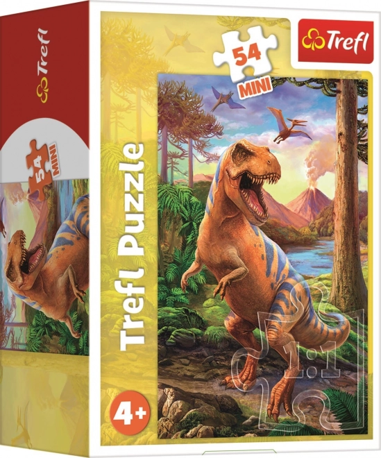 Minipuzzel Dinosauriërs - 54 stukjes