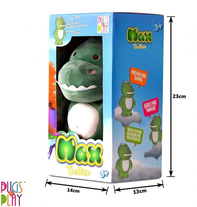 Interactieve dinosaurus Max groen