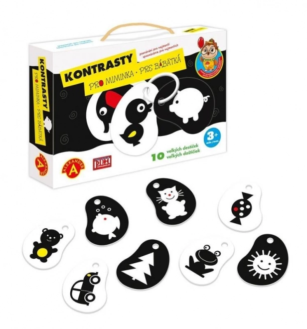 Contrasten voor baby’s herkenning voor de kleintjes 10 stuks