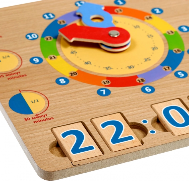Lucy & Leo Leren Klokkijken – houten educatief speelbord