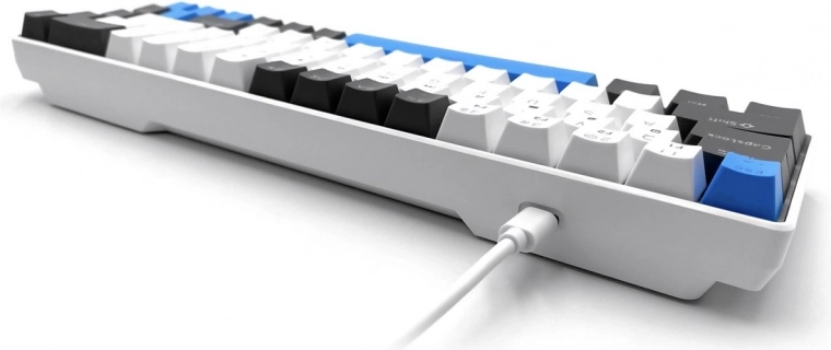 Compacte 60%‑indeling en USB‑C‑aansluiting