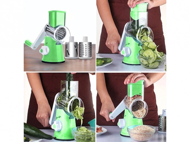 Multifunctionele groentesnijder en rasp 3-in-1
