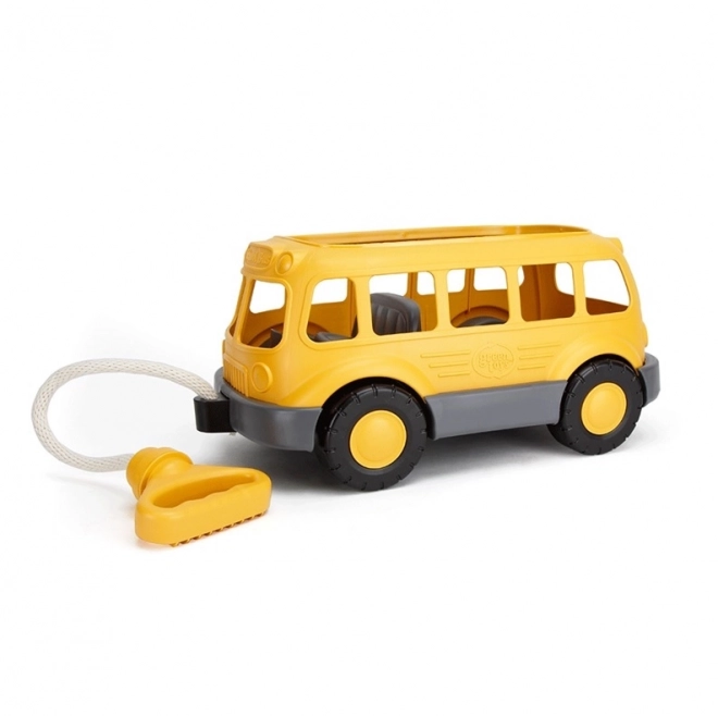 Green Toys trekkende schoolbus
