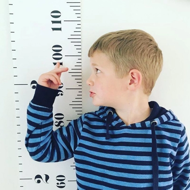 Decoratieve groeimeter voor kinderen