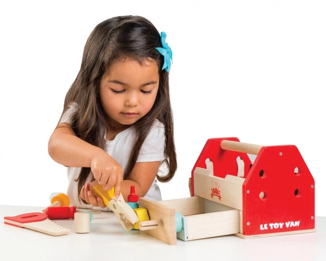 Le Toy Van Gereedschap in een Kist