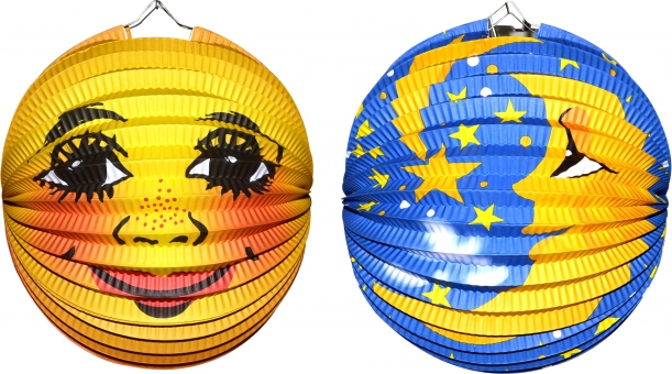 Lampion bol Maan 25 cm